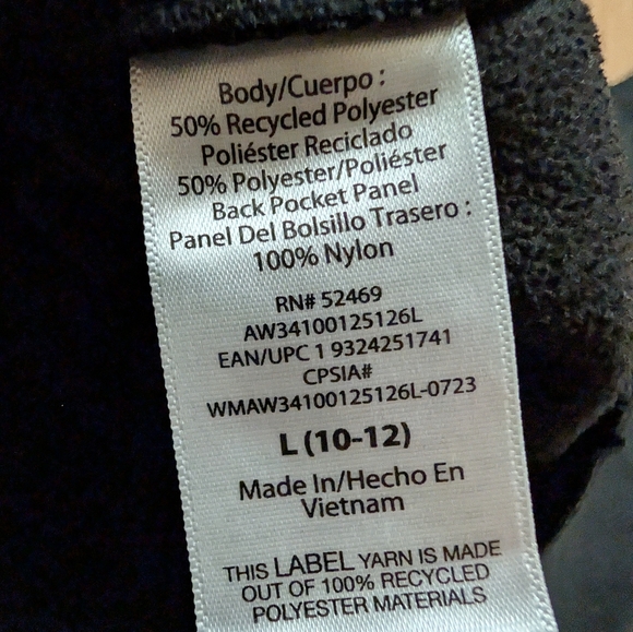 Girls Bundle Size 10/12 Justice Raglan Shirt Joggers Denim Leggings 3pc Set - Picture 9 of 9